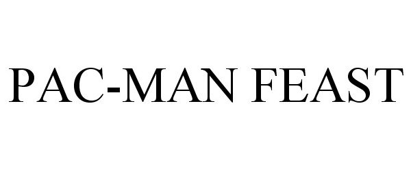 Trademark Logo PAC-MAN FEAST