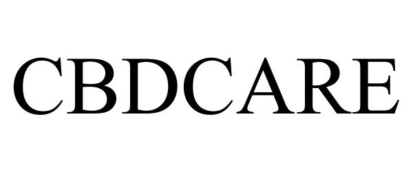 Trademark Logo CBDCARE