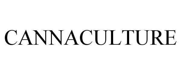 Trademark Logo CANNACULTURE