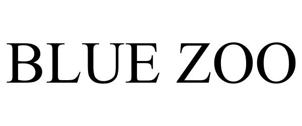 Trademark Logo BLUE ZOO