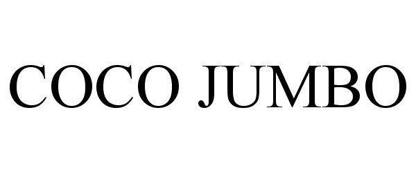 Trademark Logo COCO JUMBO