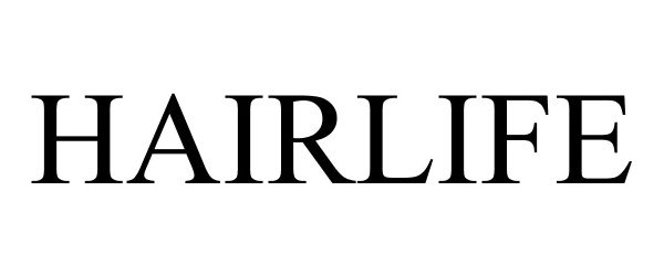 Trademark Logo HAIRLIFE
