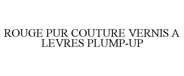  ROUGE PUR COUTURE VERNIS A LEVRES PLUMP-UP