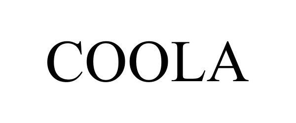 Trademark Logo COOLA