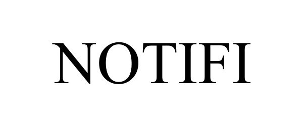 Trademark Logo NOTIFI