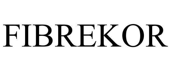 Trademark Logo FIBREKOR