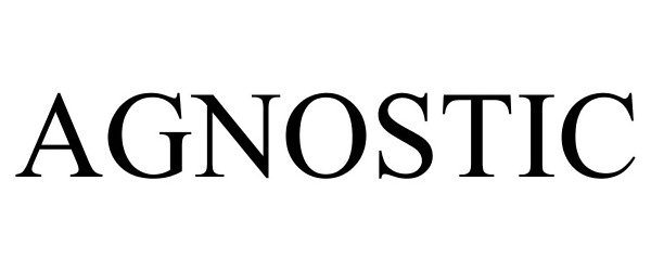 Trademark Logo AGNOSTIC
