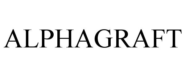 Trademark Logo ALPHAGRAFT