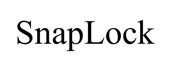 Trademark Logo SNAPLOCK