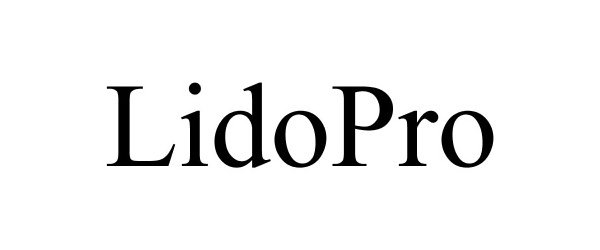 Trademark Logo LIDOPRO