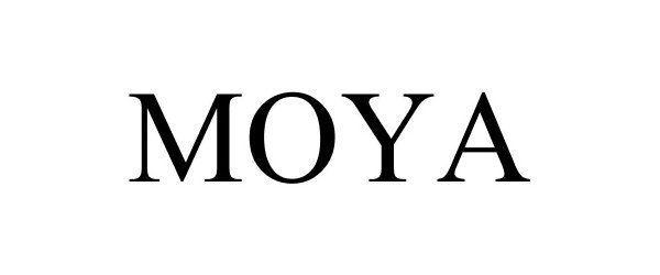 Trademark Logo MOYA