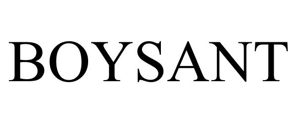 Trademark Logo BOYSANT