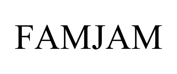 Trademark Logo FAMJAM