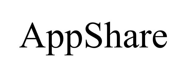 Trademark Logo APPSHARE
