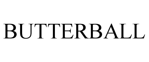 Trademark Logo BUTTERBALL