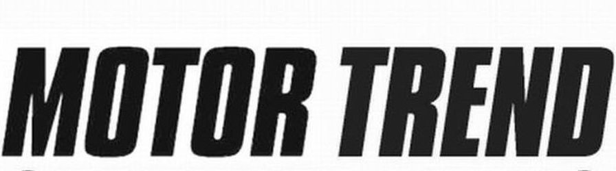 Trademark Logo MOTOR TREND