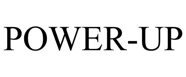 Trademark Logo POWER-UP