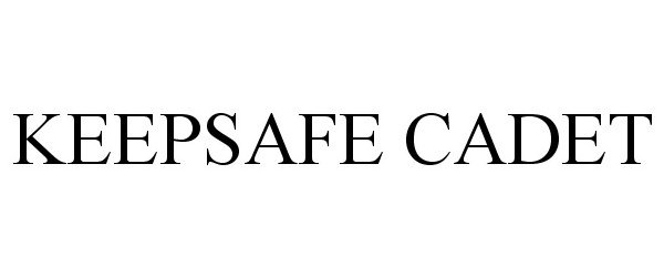 Trademark Logo KEEPSAFE CADET