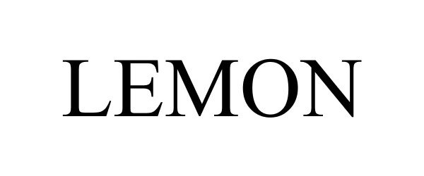 Trademark Logo LEMON