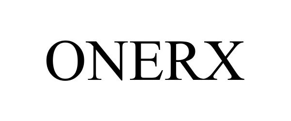 Trademark Logo ONERX