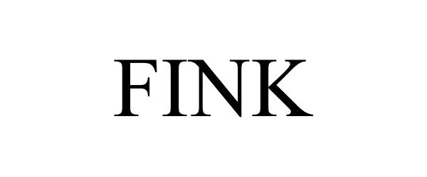 Trademark Logo FINK