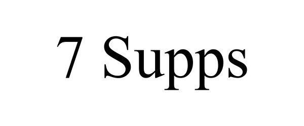  7 SUPPS