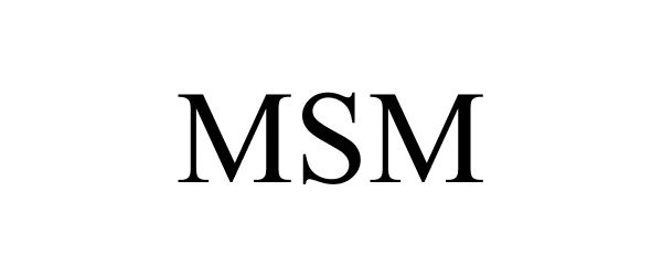 Trademark Logo MSM
