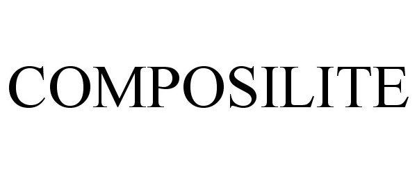 Trademark Logo COMPOSILITE