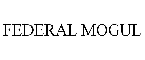 Trademark Logo FEDERAL MOGUL