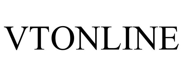 Trademark Logo VTONLINE