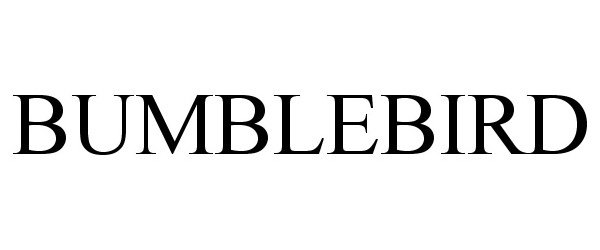 Trademark Logo BUMBLEBIRD