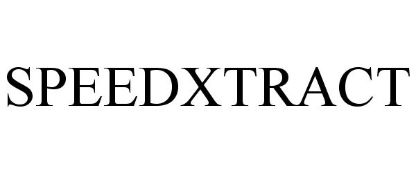 Trademark Logo SPEEDXTRACT
