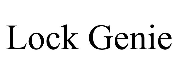 Trademark Logo LOCK GENIE