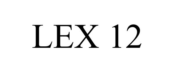  LEX 12