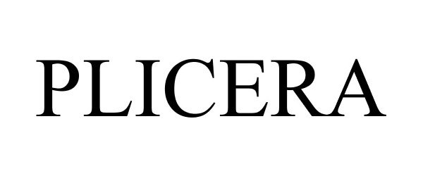 Trademark Logo PLICERA