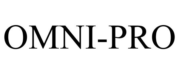 Trademark Logo OMNI-PRO