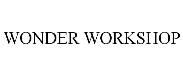 Trademark Logo WONDER WORKSHOP