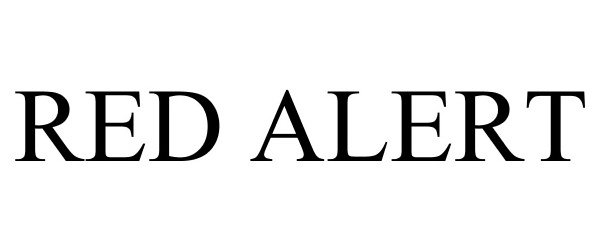 Trademark Logo RED ALERT