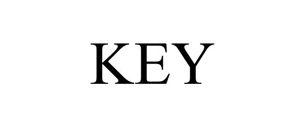 Trademark Logo KEY