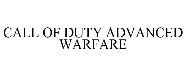  CALL OF DUTY ADVANCED WARFARE