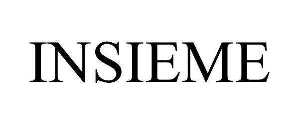 Trademark Logo INSIEME