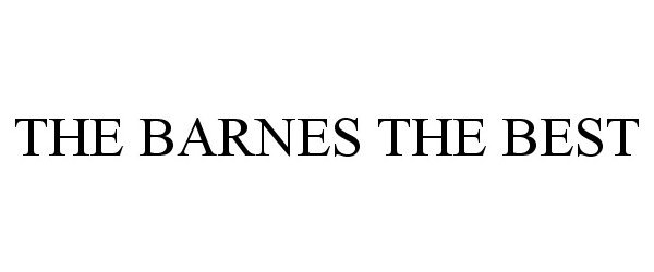 THE BARNES THE BEST