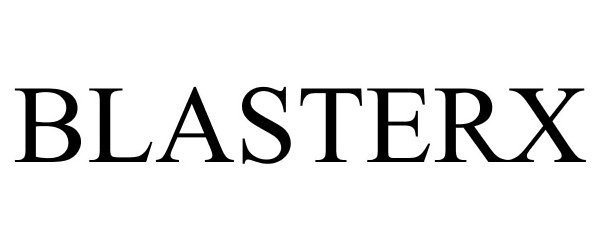 Trademark Logo BLASTERX