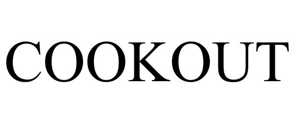 Trademark Logo COOKOUT