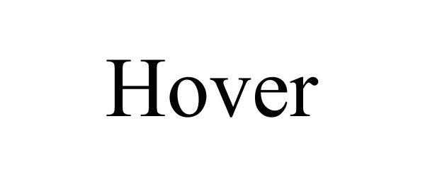 Trademark Logo HOVER