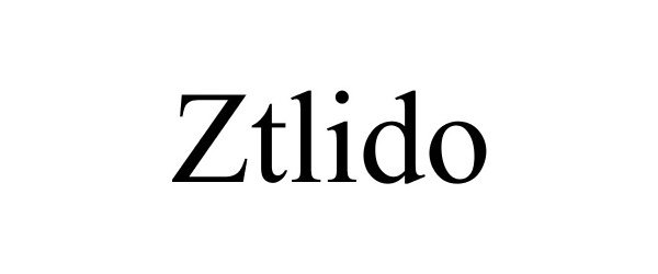 Trademark Logo ZTLIDO