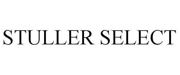 Trademark Logo STULLER SELECT