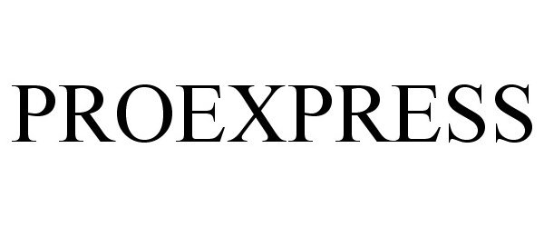Trademark Logo PROEXPRESS