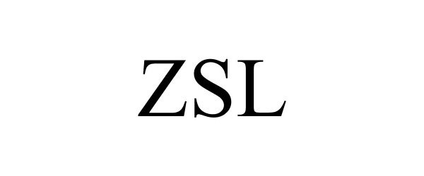 Trademark Logo ZSL