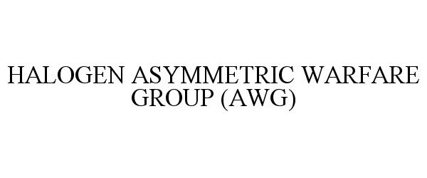  HALOGEN ASYMMETRIC WARFARE GROUP (AWG)